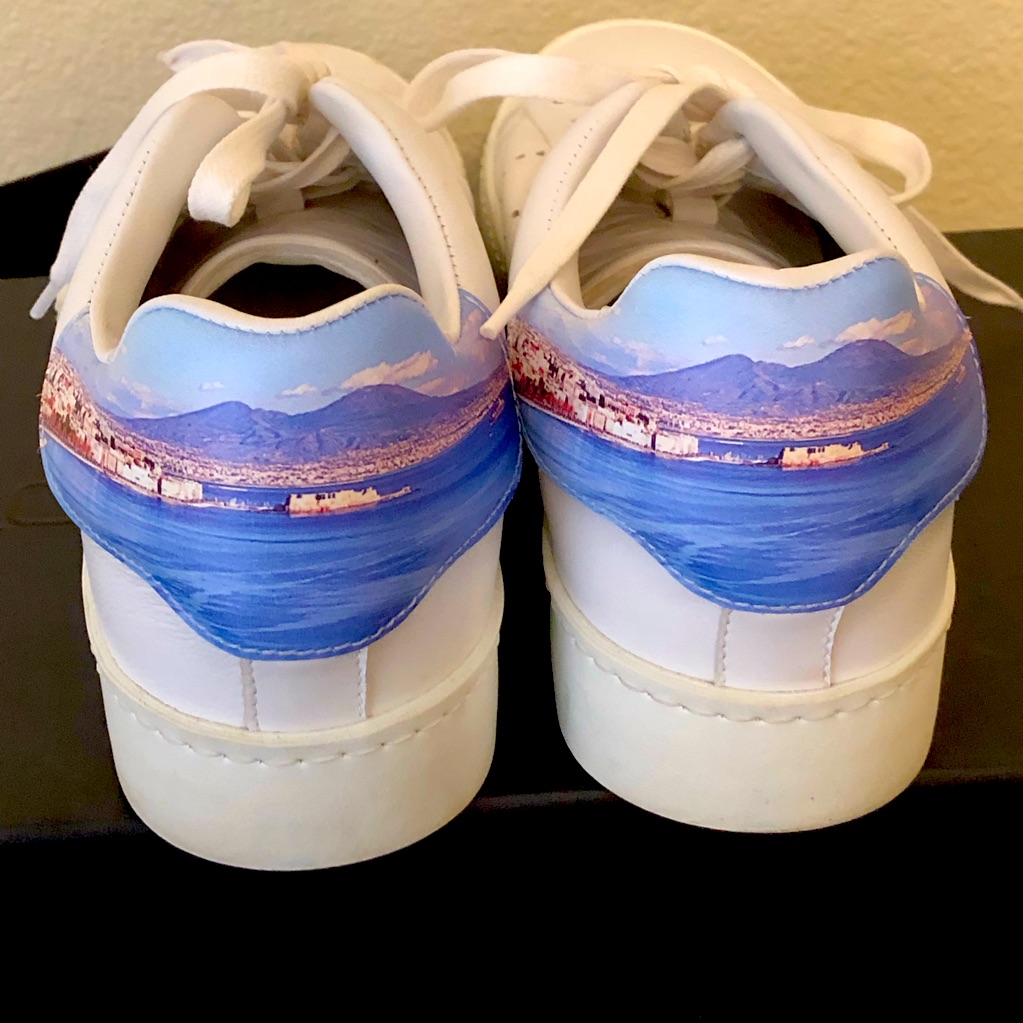 Cappelletti By Cesetti Sneakers, White, Size 40